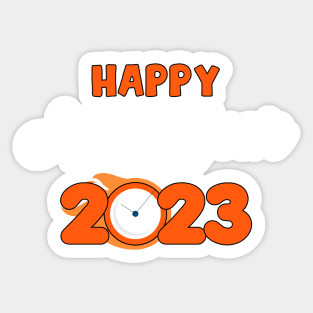 New Years Eve Party Supplies Happy New Year 2023 Sticker